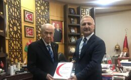 MHP GENEL BAŞKANI DEVLET BAHÇELİ’YE ANLAMLI ZİYARET