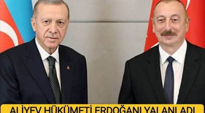 AZERBAYCAN SAVUNMA BAKANLIĞI ERDOGANI YALANLADI