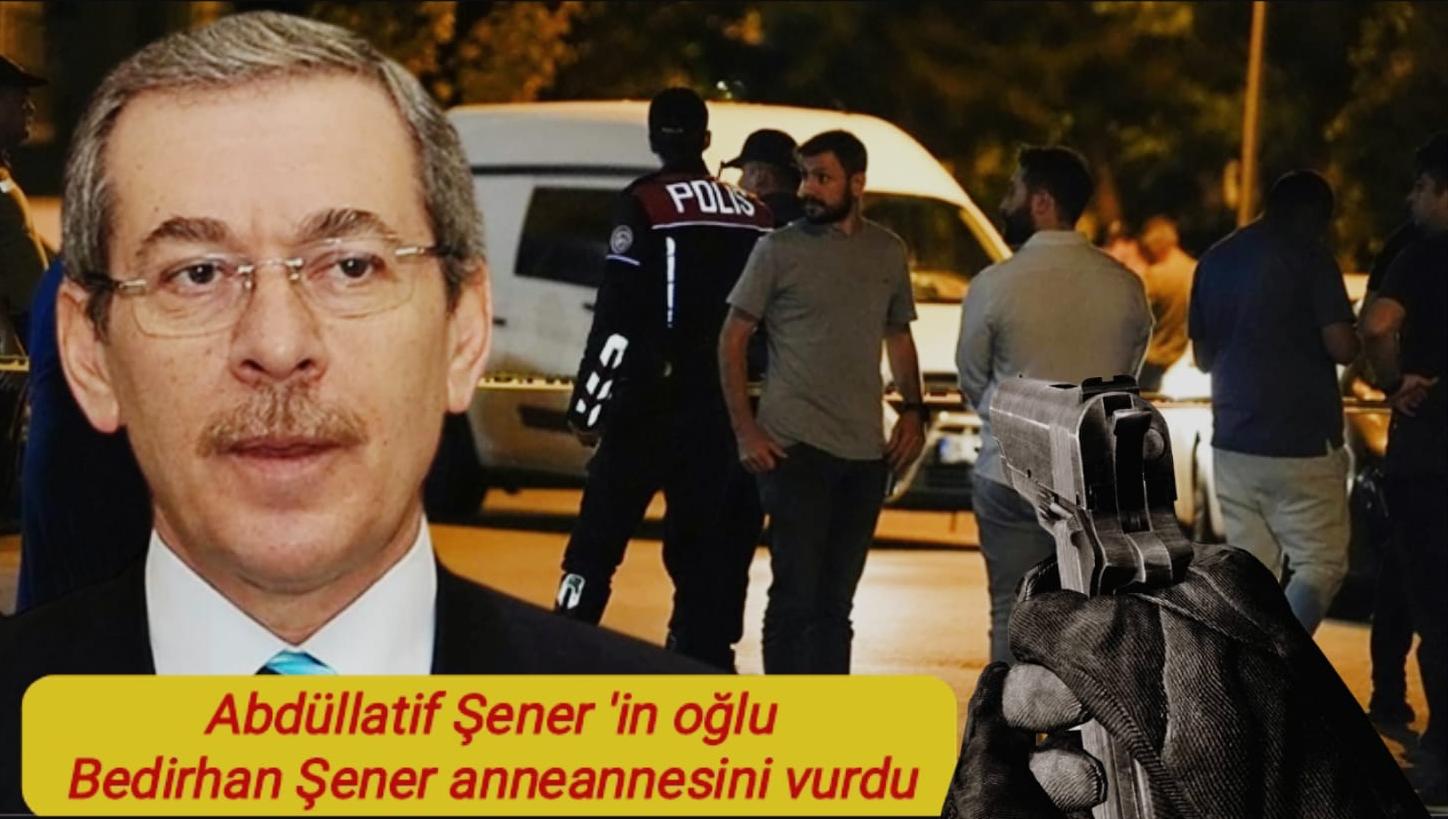AA Haberine göre Abdüllatif Şener’in oğlu Bedirhan Şener ile anneannesi