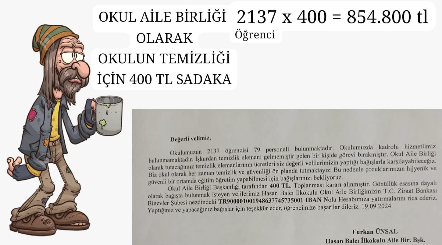 OKULLARIN TEMİZLİĞİ VELİLERE Mİ KALDI ???