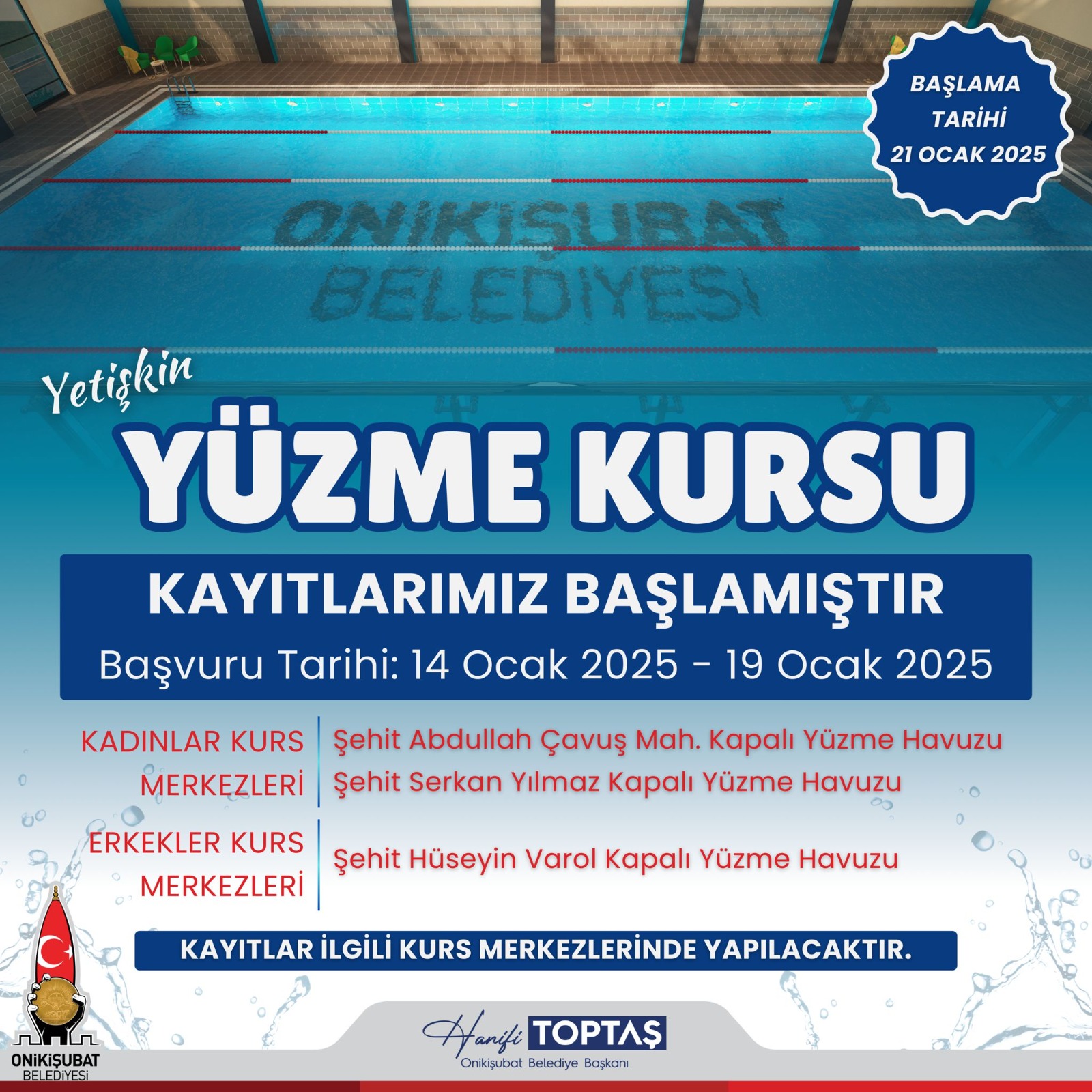 &nbsp; Onikişubat Belediyesi, sağlıklı yaşam ve sporun yaygınlaştırılmasına yönelik projelerine