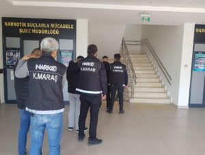 Kahramanmaraş İl Emniyet Müdürlüğü Narkotik Suçlarla Mücadele Şube Müdürlüğü görevlilerince