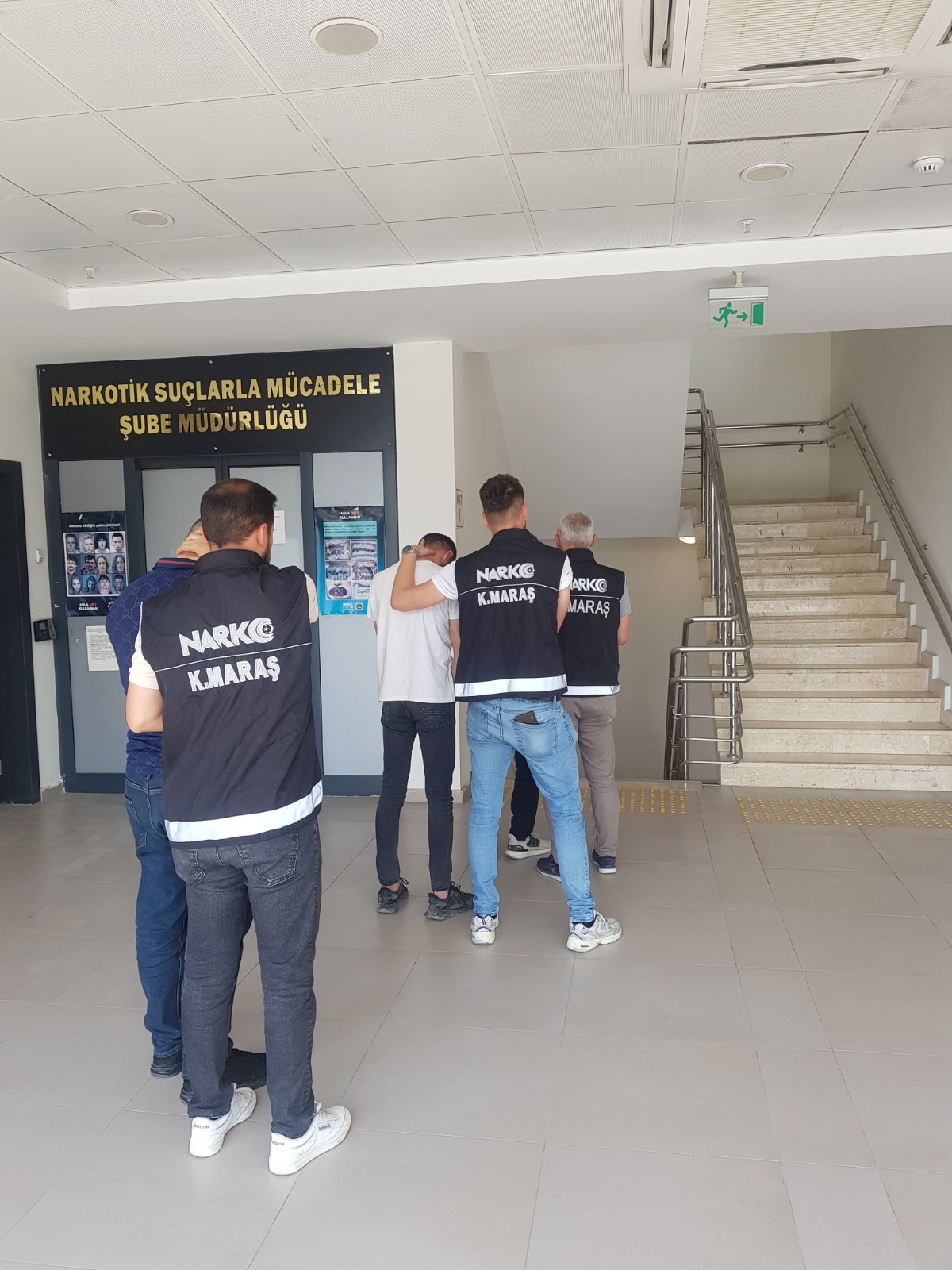 Narkotik Suçlarla Mücadele Şube Müdürlüğü görevlilerince Kahramanmaraş Cumhuriyet Başsavcılığı koordinesinde
