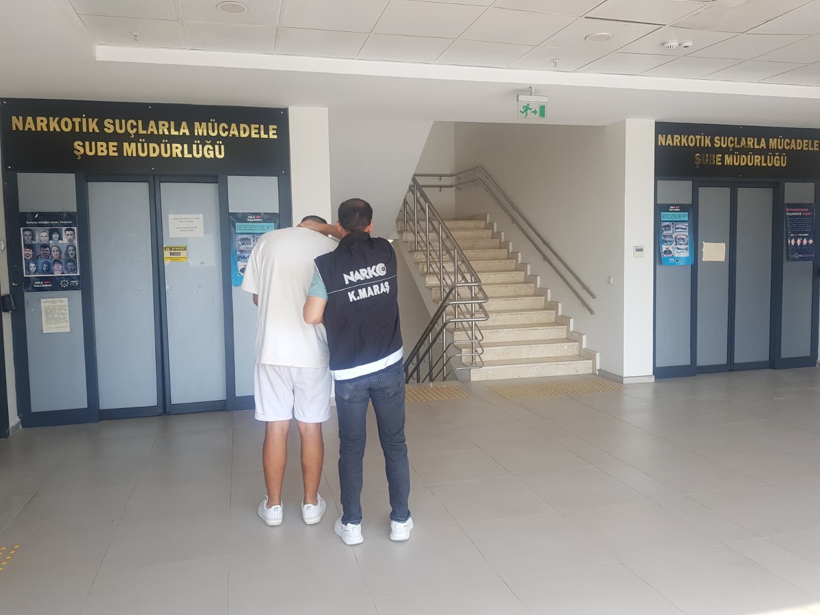 Narkotik Suçlarla Mücadele Şube Müdürlüğü görevlilerince K.Maraş Cumhuriyet Başsavcılığı koordinesinde