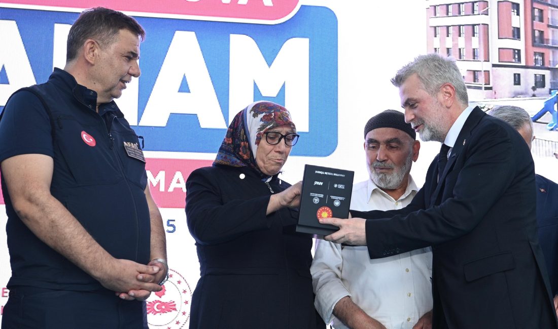 Kahramanmaraş’ta 5 bin 749 konut ve 662 iş yeri yapılan