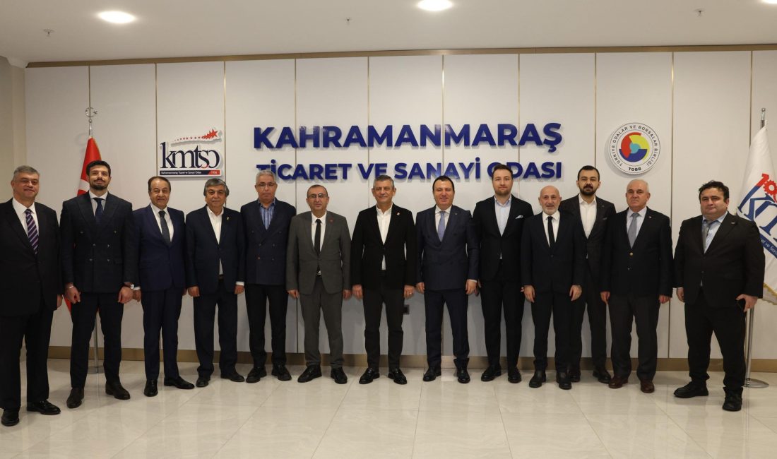 Cumhuriyet Halk Partisi (CHP) Genel Başkanı Sayın Özgür Özel, Kahramanmaraş