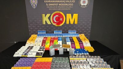 Kahramanmaraş İl Emniyet Müdürlüğü KOM Şube Müdürlüğünün kararlı çalışmaları neticesinde,