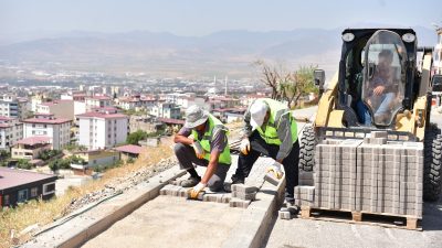 

Dulkadiroğlu Belediyesi, ilçe genelinde üstyapı çalışmalarını planlı ve programlı şekilde
